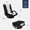 Best Choice Products 360-Degree Swivel Gaming Floor Chair w/ Armrest Handles, Foldable Adjustable Back